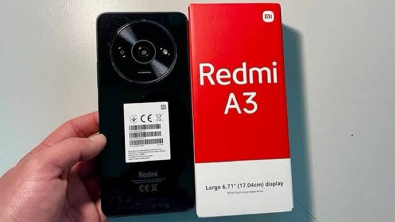 Redmi A3x Just 4 days Use 3gb ram 64 Gb Rom Serius Buyers Contact 0