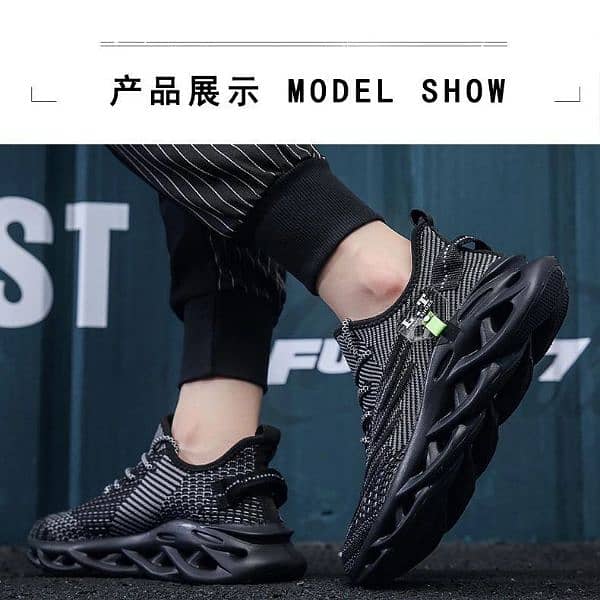 Men's Breathable Spring Shoes (Black) Ships From Overseas 0