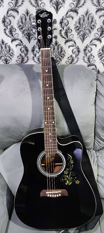 Oscar Schmidt by Washburn semi acoustic Guitar 1