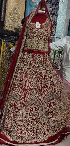 heavy bridal lehenga