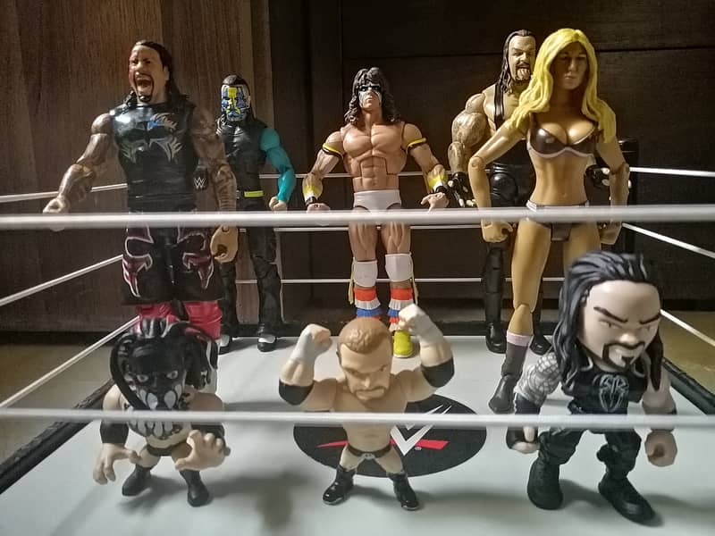 WWE Elite Class 6' to 7' Wrestlers Fully Articulated Action Figure Toy 0