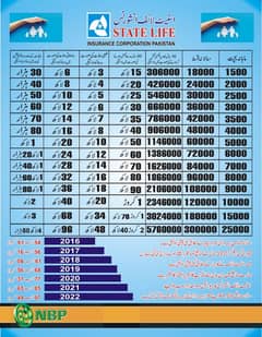 state life insurance . WhatsApp number 03334705176.