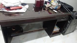 computer & study table with top mirror for sale