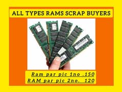 Ram scrape deeler, Tower, desktop, hardisk, laptop etc