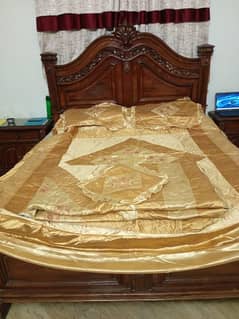 New king size bridal bed sheet