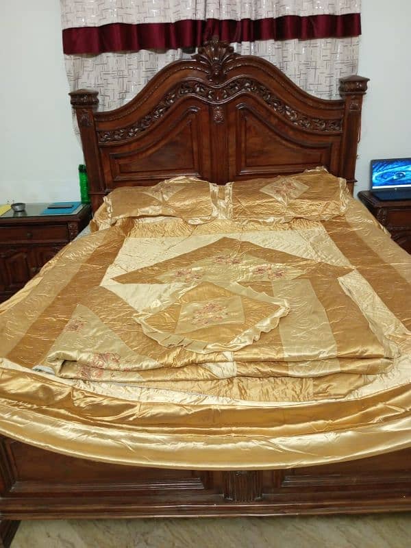 New king size bridal bed sheet 0