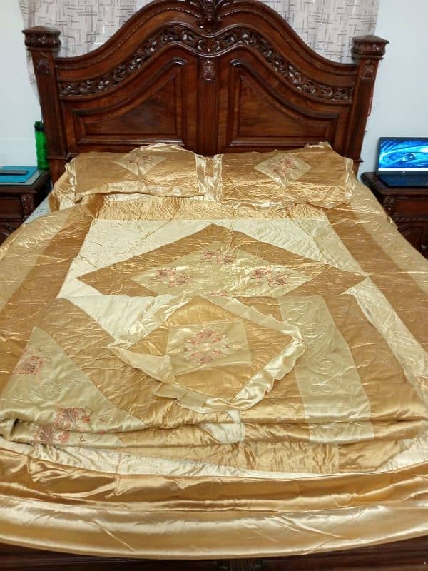 New king size bridal bed sheet 5