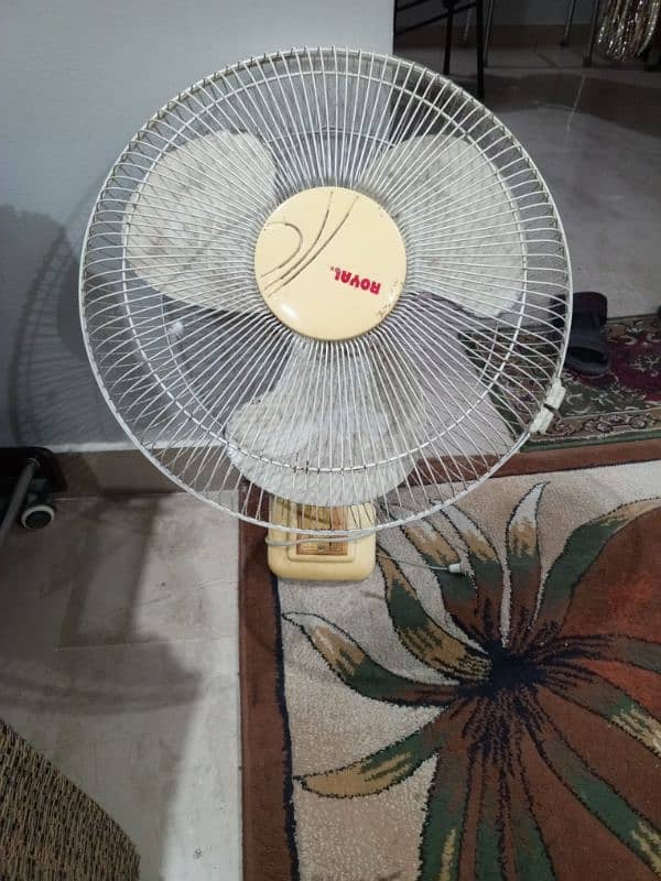 royal bracket fan standard size 0