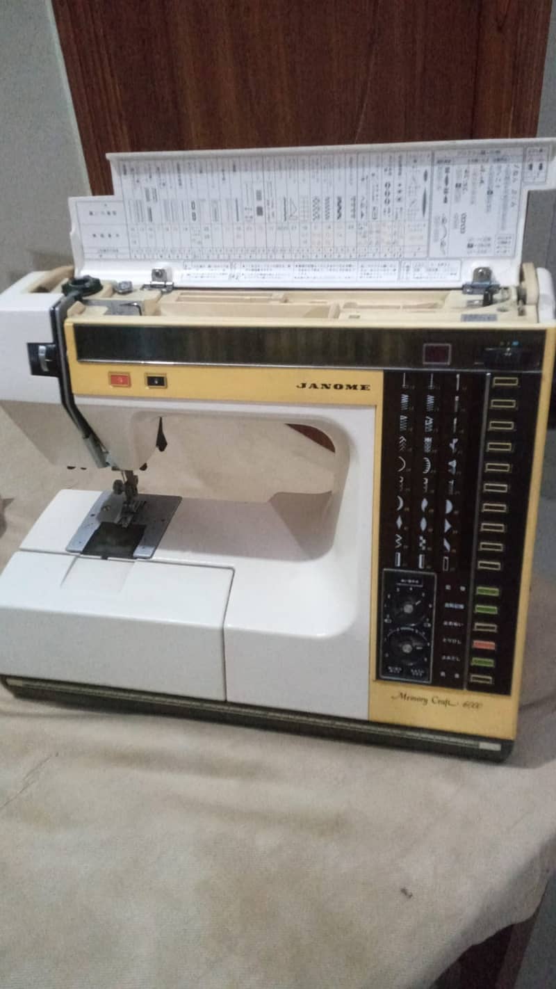 JANOME 6000 Embroidery Sewing Machine For Sale 0