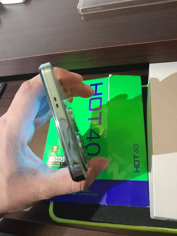 INFINIX HOT 40 + NFC  16GB/256GB PTA APPROVED 5