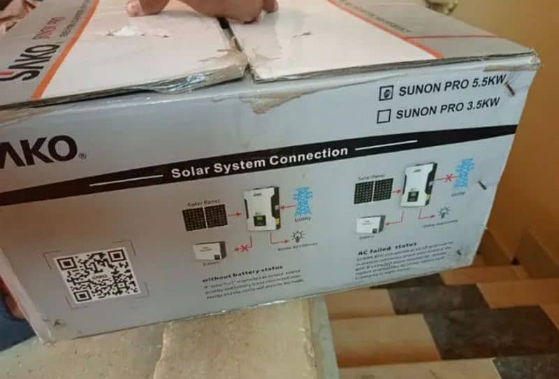 5.5Kw Hybrid Solar inverter for sale 5