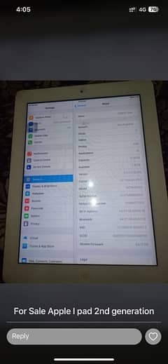 Apple ipad 2nd Generation