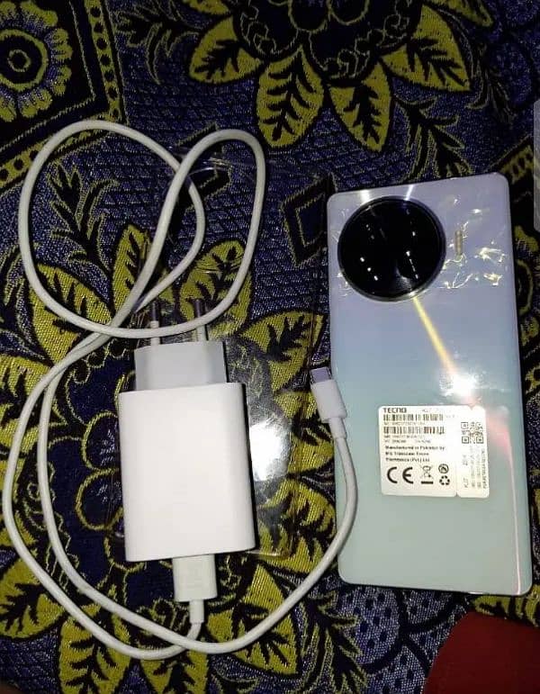 Tecno spark 20 pro plus 10/9.5 With Box And Charger 6 Months wranty 1