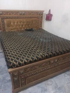 King size bed without Mattress