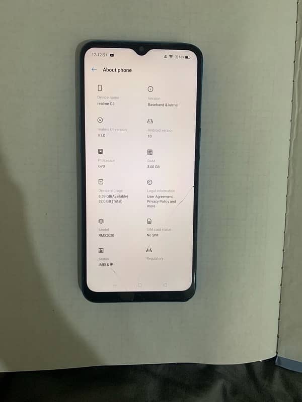 Realme C3 3/32 8/10 Condition 1