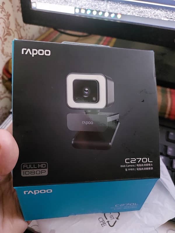 Rapoo C270L 1080P FHD Web Camera 105° 1