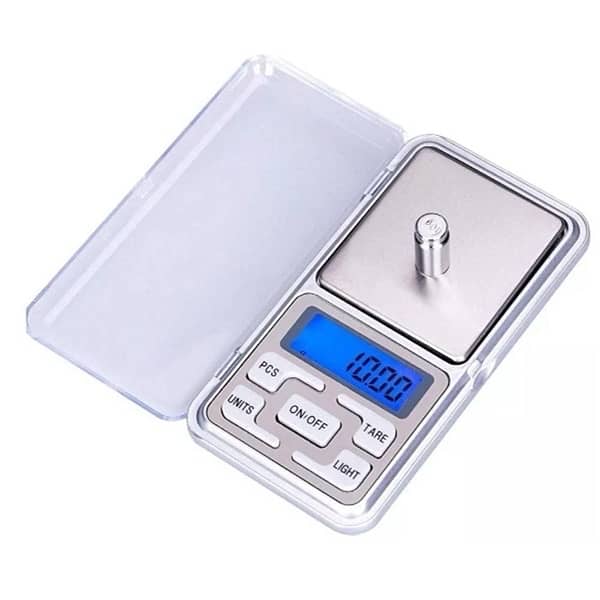 pocket weighting scale 0