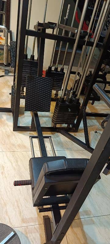 Five Station Multi-Functional Gym, Treadmil, Upr Bike & Bench For Sale 1