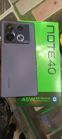 infinix note 40 complete box 11 month warranty