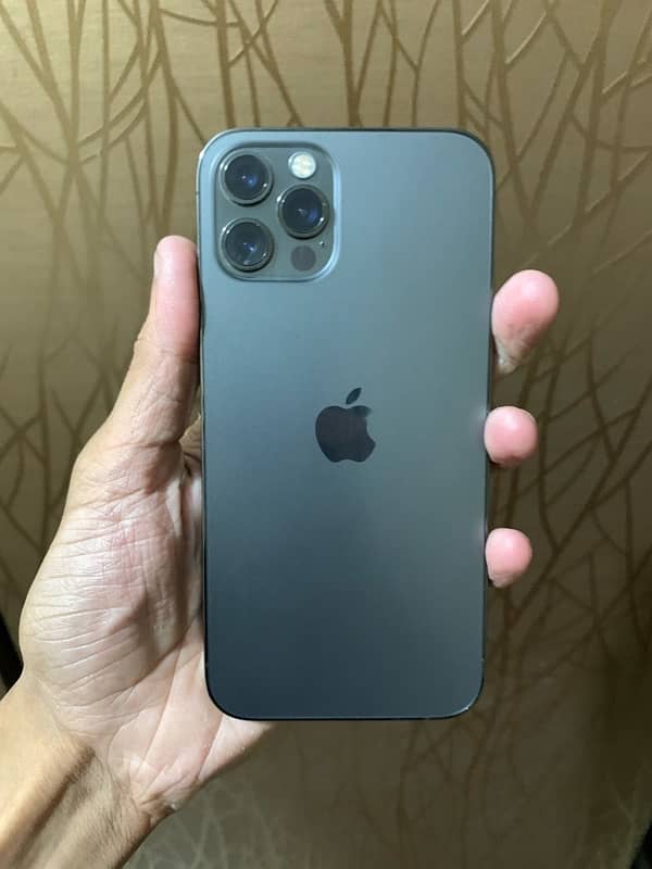 Iphone 12 pro with box 256gb pta  approved 2