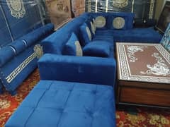 L shape sofa & sofa cum bed available