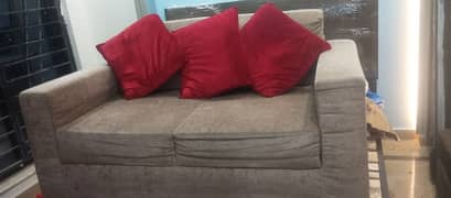 Elegant 2 seater sofa with beautiful cushions