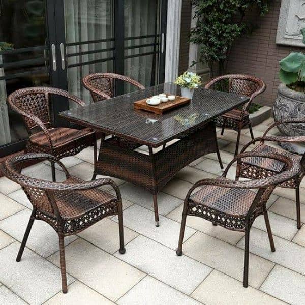 Outdoor Garden heaven chairs set 3