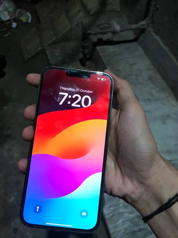 I phone 13 pro max Non PTA JV sim time available 0