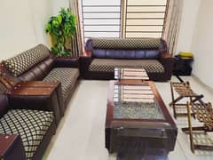 Sofa Set 3+2+1 & Tables for Sale