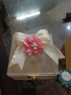 Acrylic Small Boxes ( for bidh and gifting) 0302-1466006