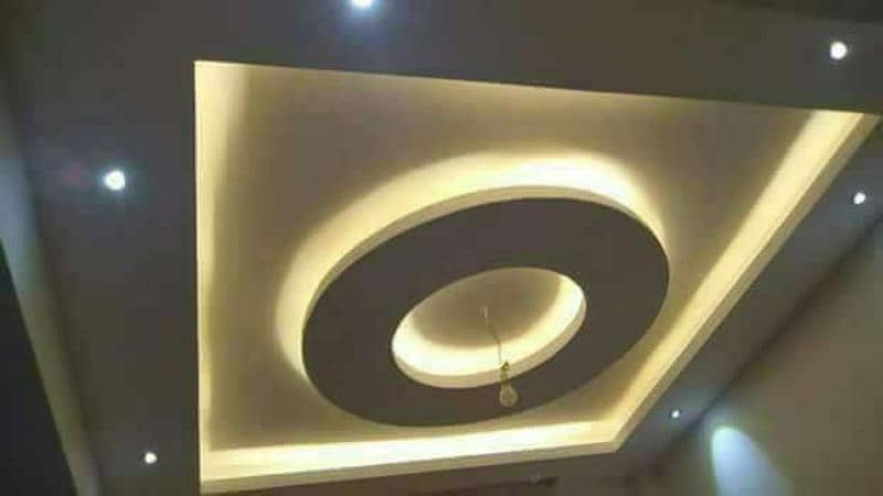 false ceiling wallpanels  floorings Wallpapers 6