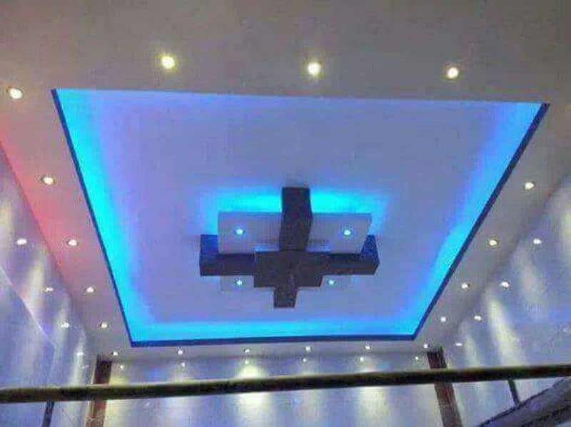 false ceiling wallpanels  floorings Wallpapers 7