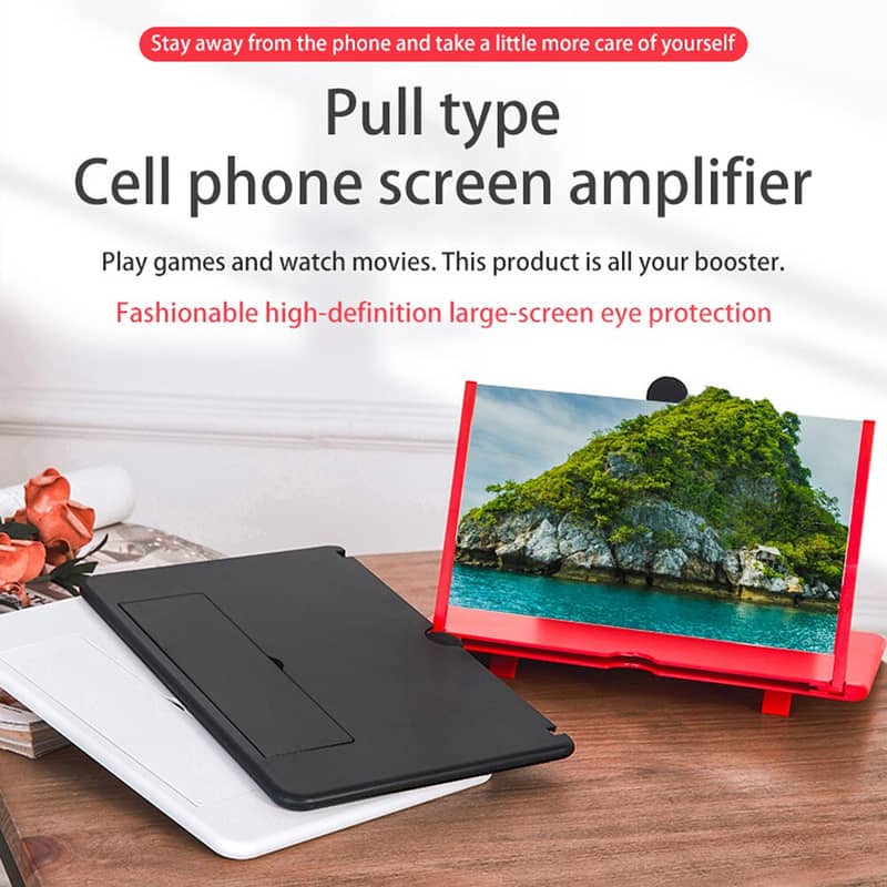 Mobile Phone Screen Amplifier 8" (Enlarged Screen Magnifier) 3