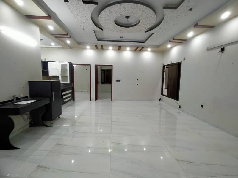 3 Bed DD New Construction Ground Floor Scheme 33 Karachi 6