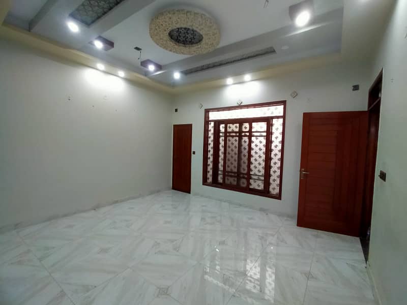 3 Bed DD New Construction Ground Floor Scheme 33 Karachi 7