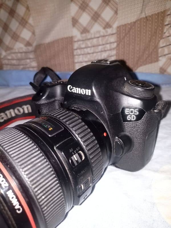 Canon 6D with 24×105 4L USM 3