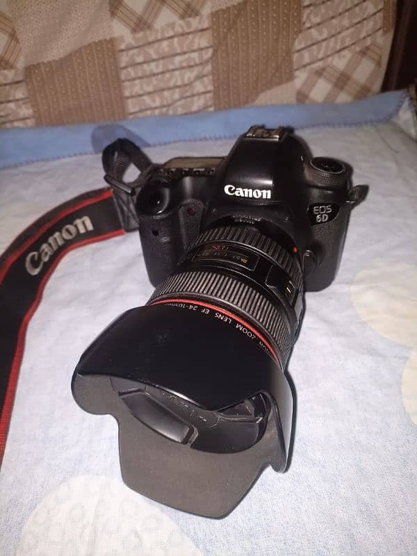 Canon 6D with 24×105 4L USM 5