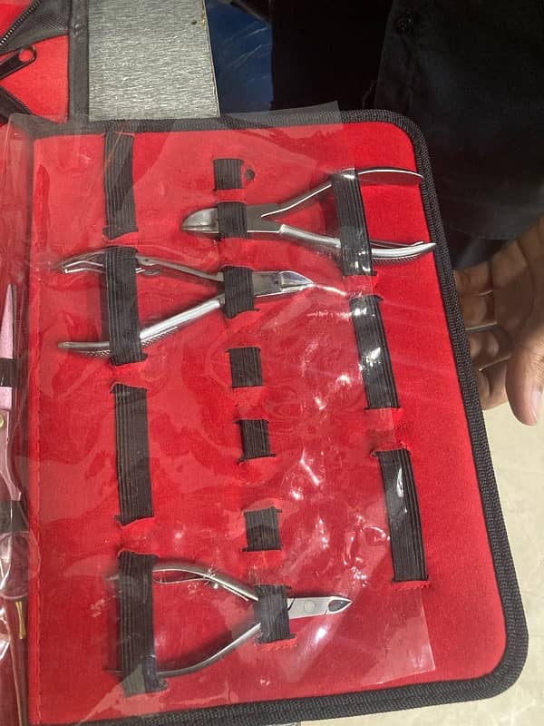 19 pieces scissors kit with Bag scissors made by sialkot 2