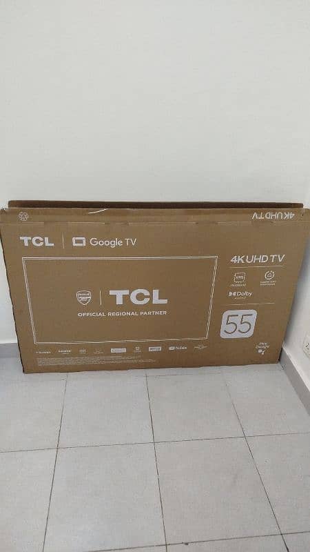 TCL 4K UHD 55 INCH 1