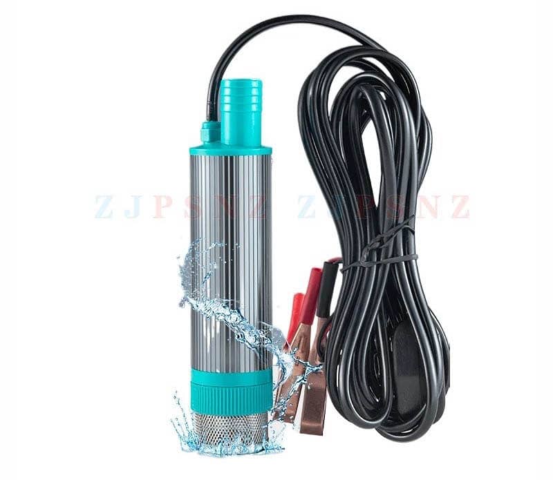 12V DC Electric Car Pump 38mm Portable Mini For Pumping Diesel Water 1