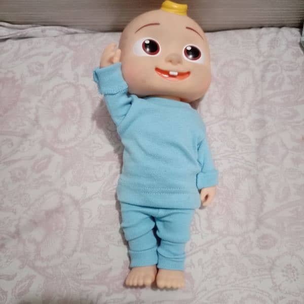 Cocomelon Musical Bedtime JJ Doll Plush singing toy works 6