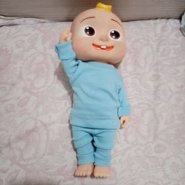 Cocomelon Musical Bedtime JJ Doll Plush singing toy works 7