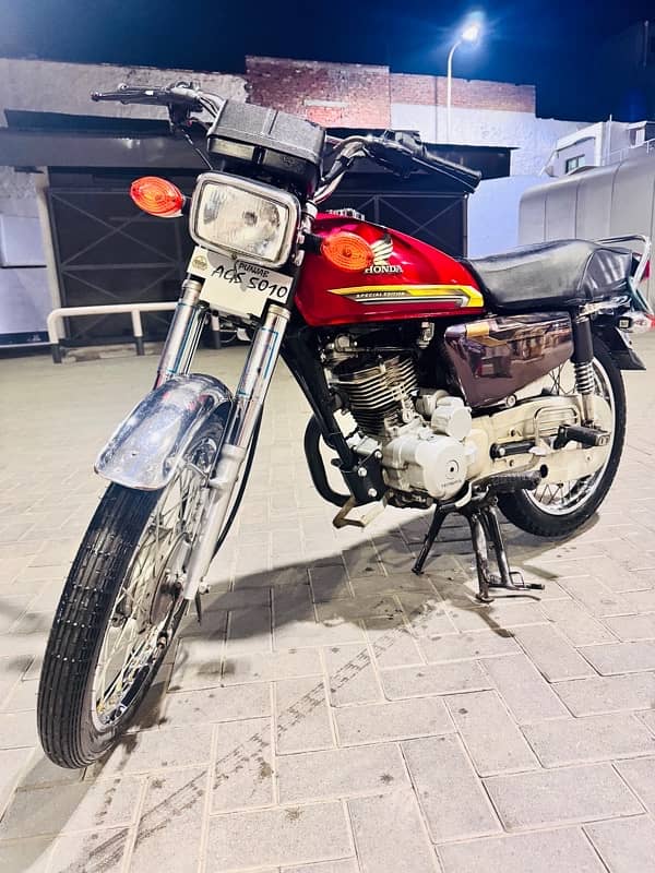 Honda 125CG self start urgent sale 1