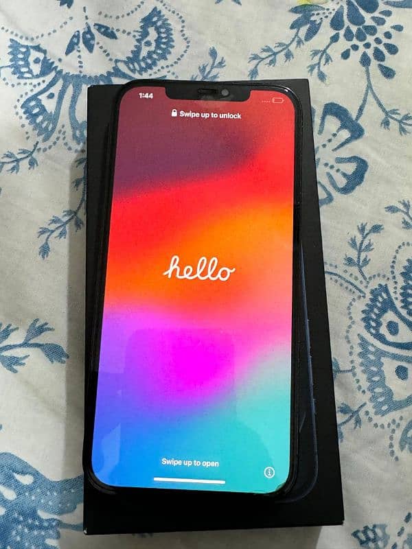 Want to sail I phone 12 pro max 128 gb pta aprove 0