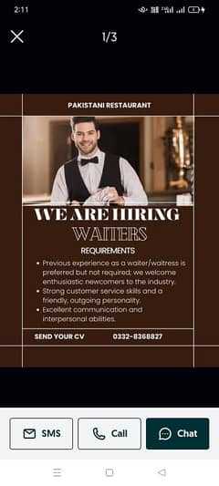 Waitress/Waiter