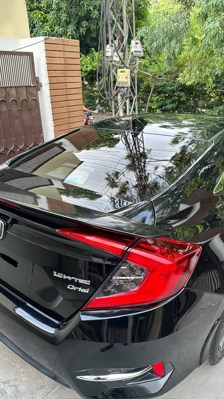 Honda Civic X rs style spoiler 2