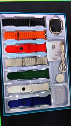 Smart watch/hand bracelet/Ultra smart watch 7 in 1 straps