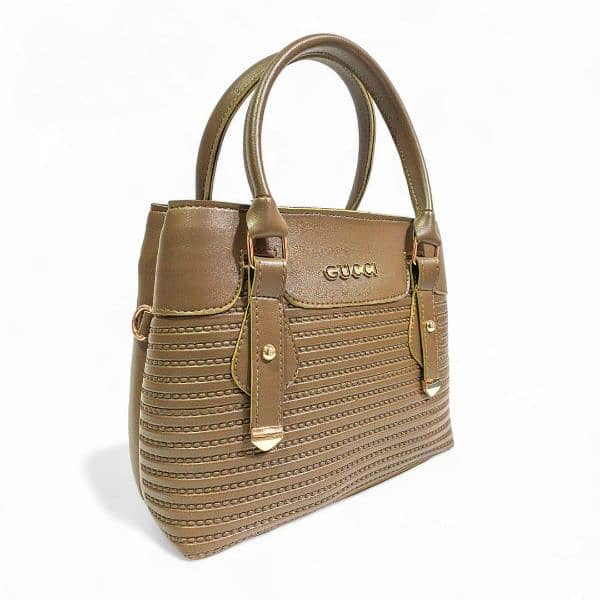 Women's Pu leather textured Shoulder Bag 0