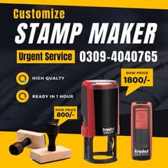 Online Stamp Maker in Lahore Embossing Seal Stamp Letterhead Printing