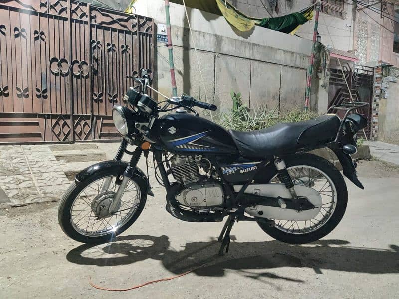 Suzuki 150 2013 model last  month 5